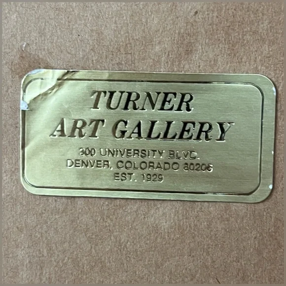 Robert Kasimir (1914-2002) “ Salzburg Getreidegasse” Painting Decor Frame